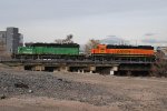 BNSF 1652 & BNSF 1567 Working The Yard